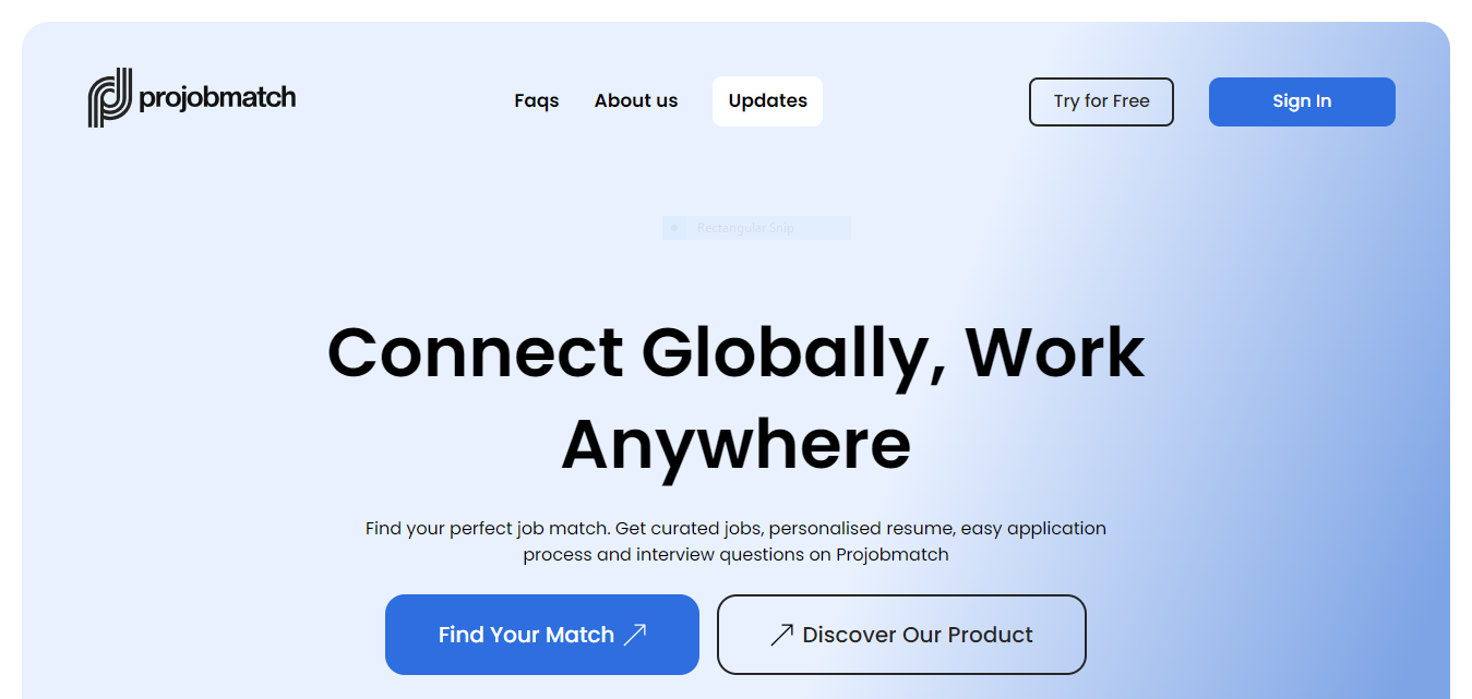 Projobmatch - Unlock global opportunities using automation